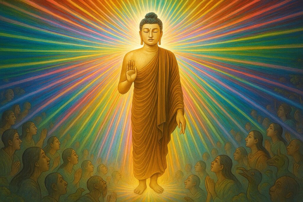 casket seal mantra awakening radiant light