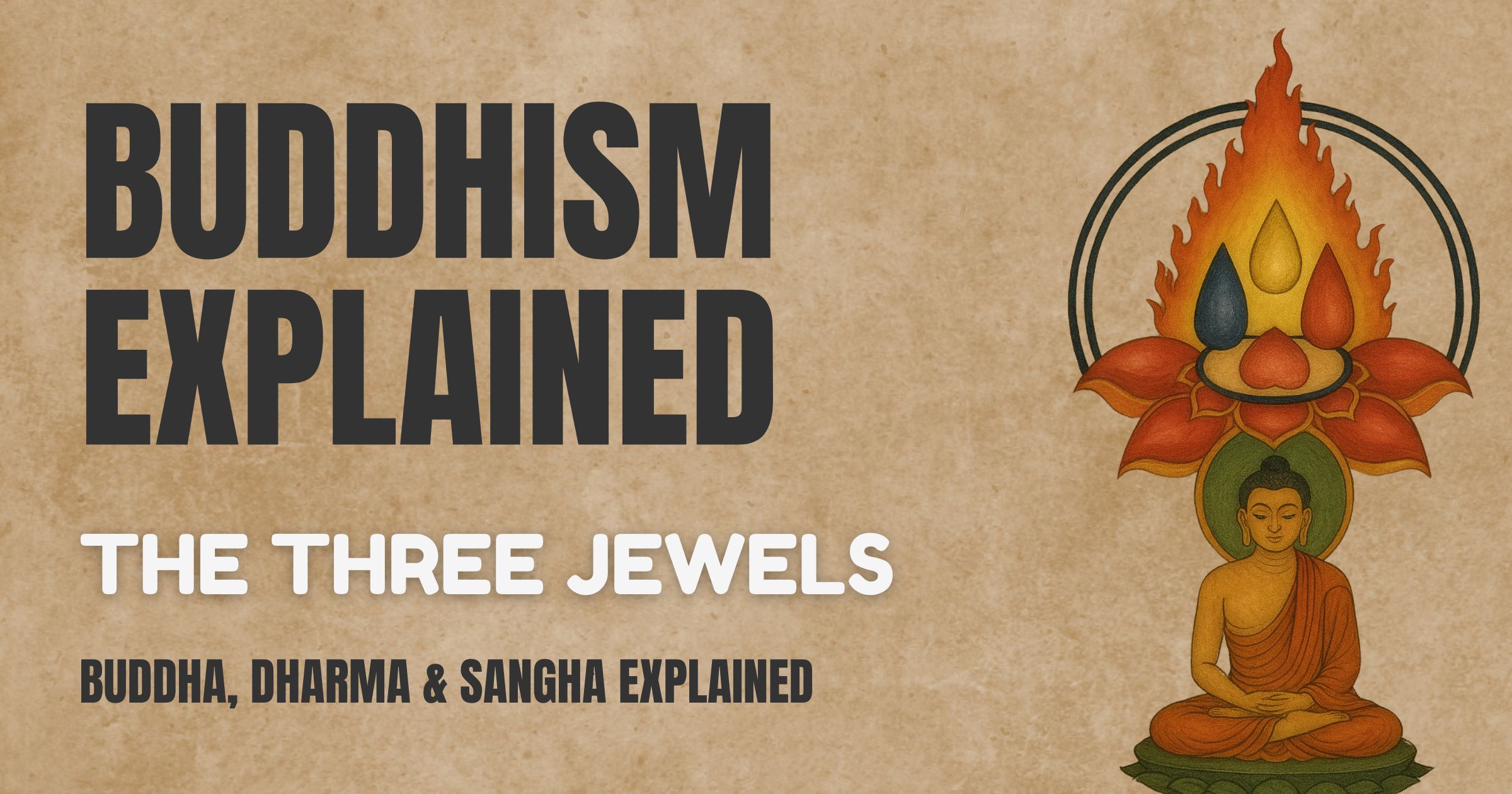 buddhism explained three jewels full